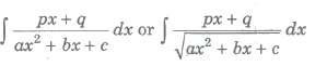 Important Forms to be converted into Special Integrals.