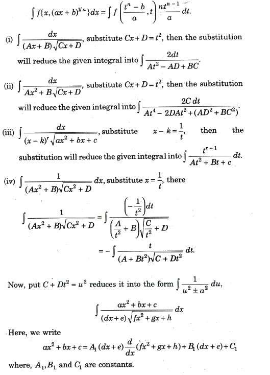 Integration of Irrational Algebraic Function
