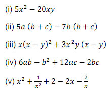 formulas