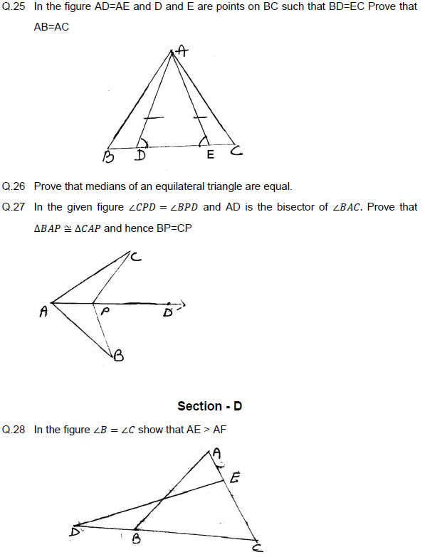 solution of triangle of math