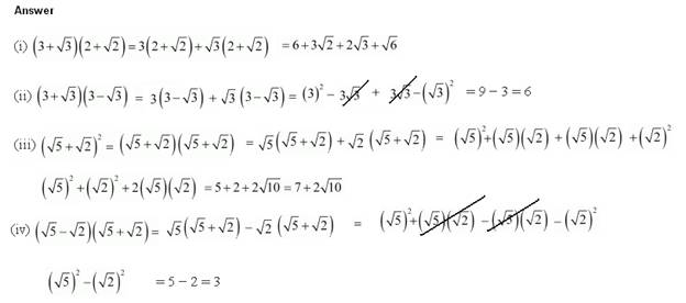 Simplify Each Of The Following Expressions