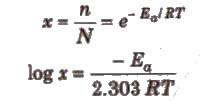Important points about Arrhenius equation