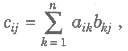 Multiplication of Matrices