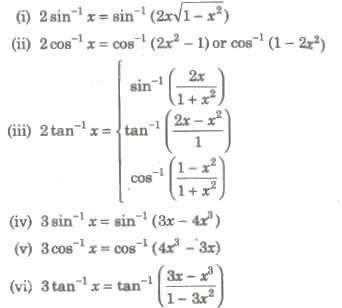 Differential Coefficient Using Inverse Trigonometrical Substitutions