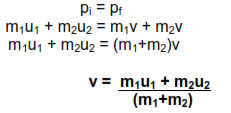 Inelastic collision 